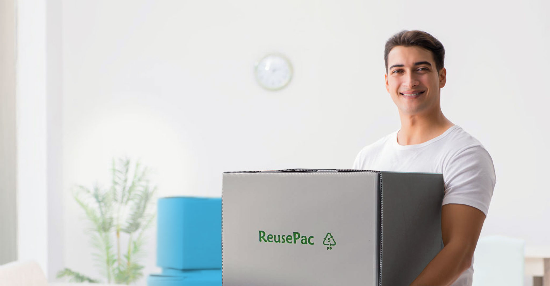 Reusable moving boxes