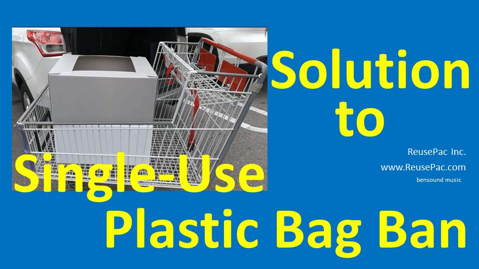 A Better Solution to Single Use Plastic Bag Ban
