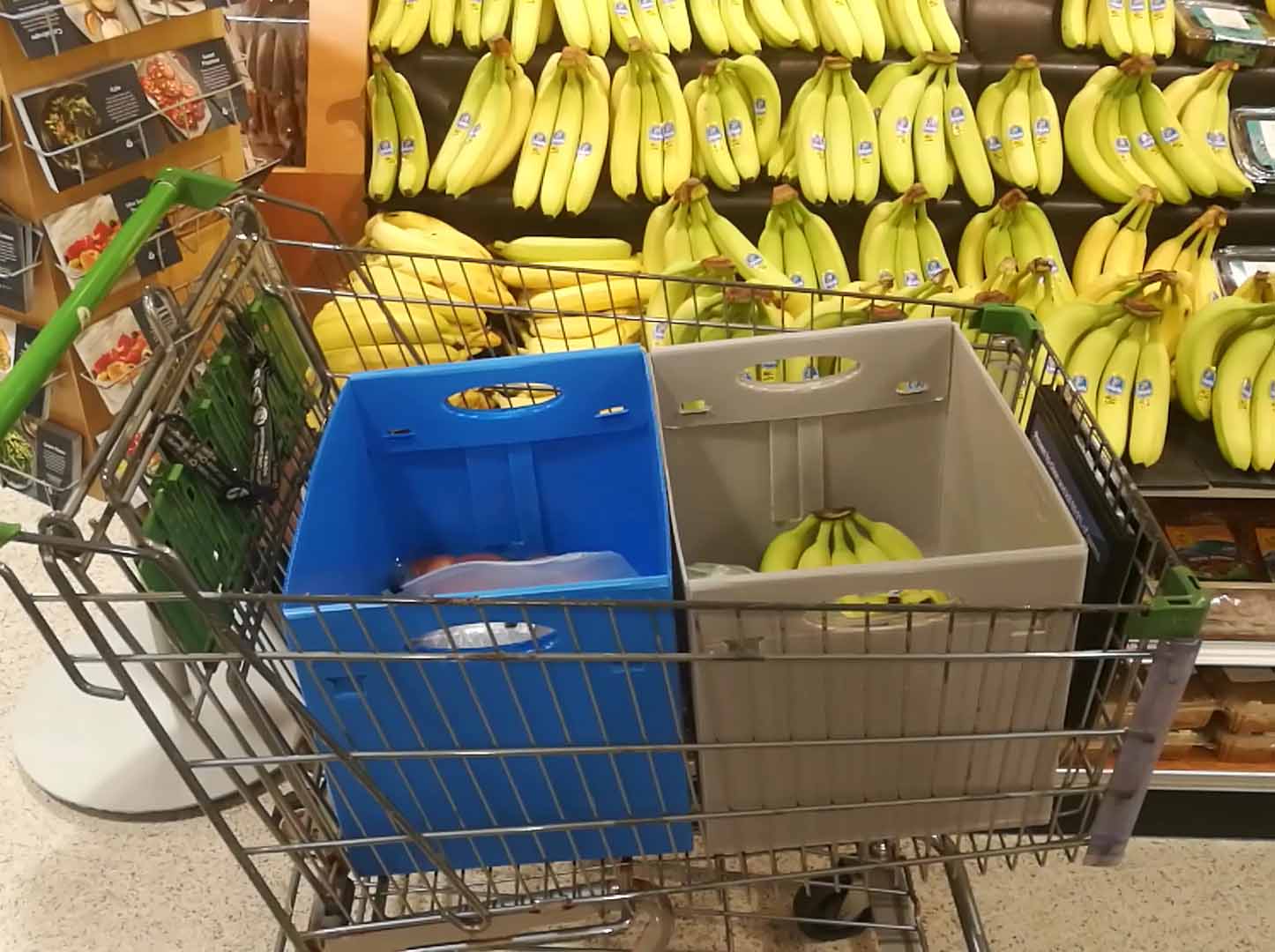 Reusable Tote Boxes for Grocery shopping