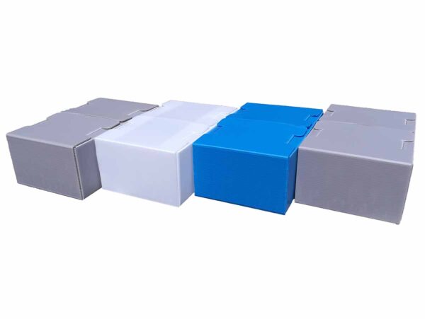 Reusable boxes 13x08x05 inch